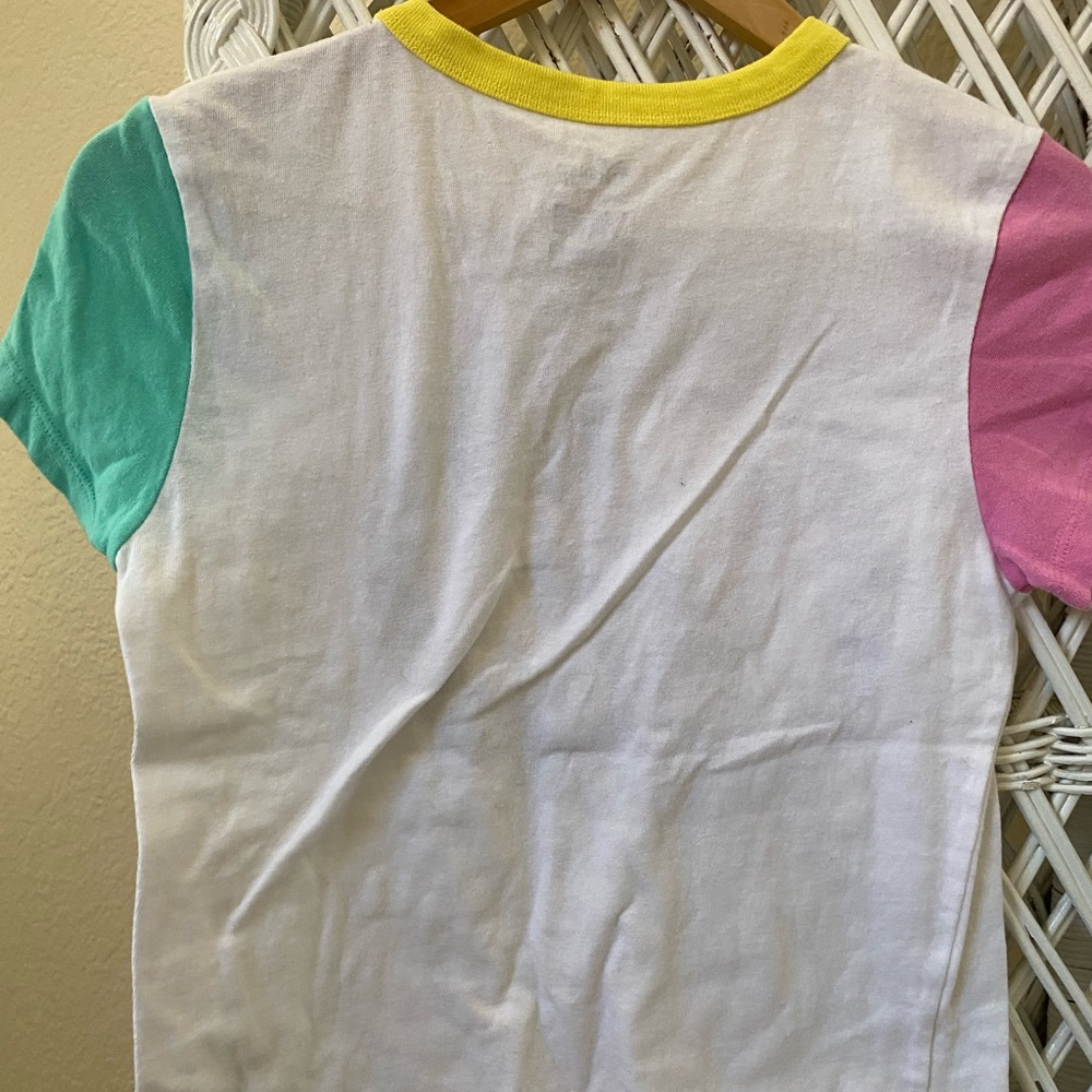 DISNEY VANS COLORBLOCK CROP TOP - Picture 2 of 4